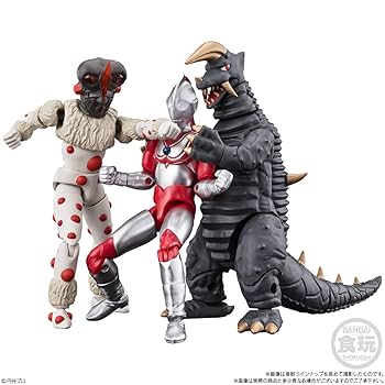 Amazon | バンダイ(BANDAI) 超動αウルトラ怪獣4 4個入 食玩